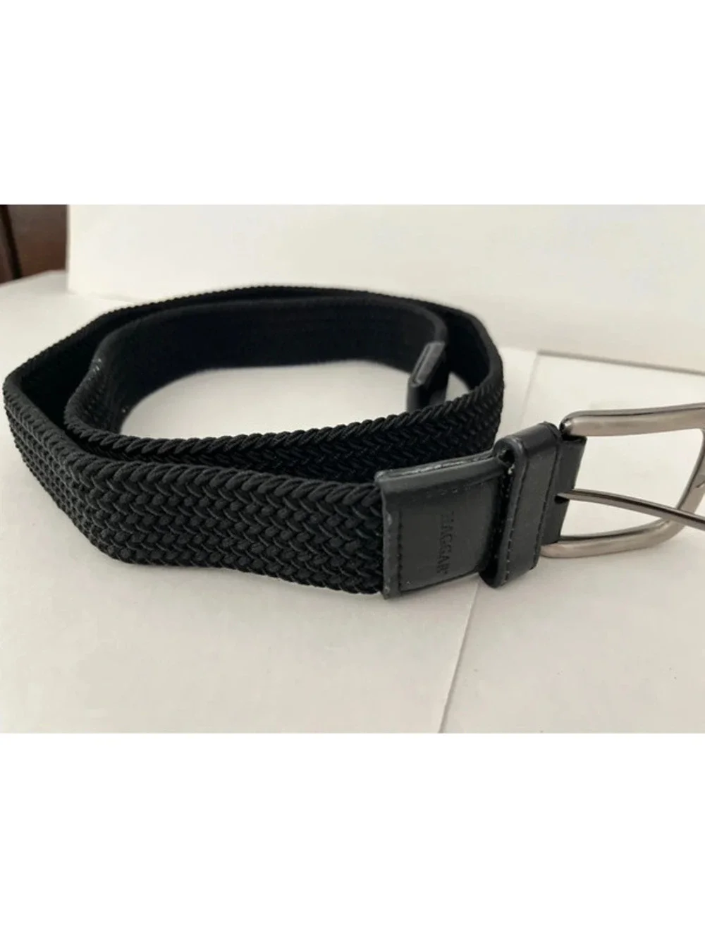 Haggar men’s braided belt casual